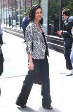 MORENA BACCARIN Arrives at Build Series in New York 05/14/2018