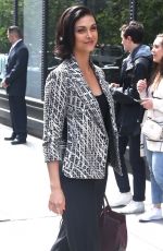 MORENA BACCARIN Arrives at Build Series in New York 05/14/2018