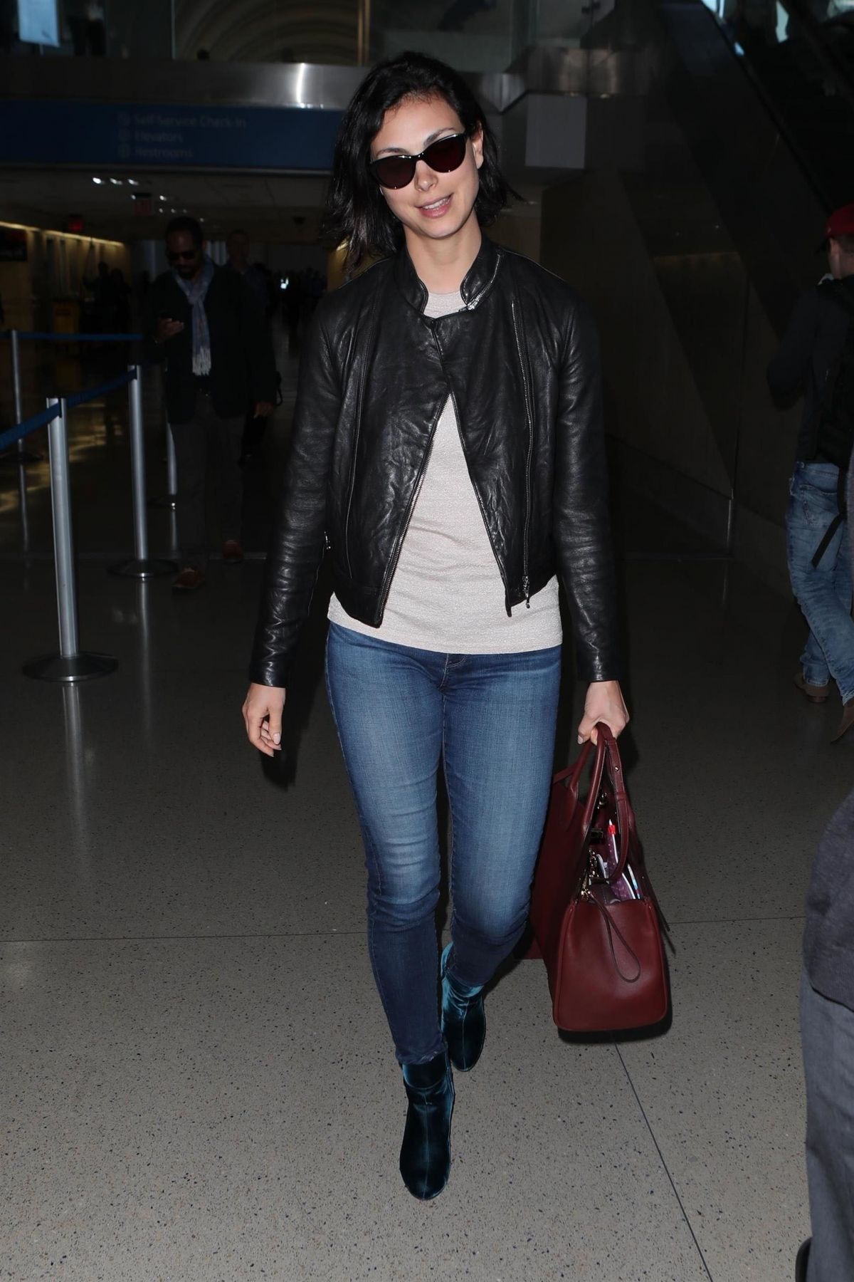 MORENA BACCARIN at LAX Airport in Los Angeles 05/17/2018 – HawtCelebs