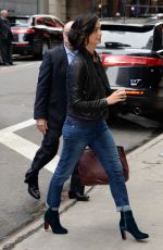 MORENA BACCARIN in Jeans Out in New York 05/16/2018