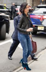 MORENA BACCARIN in Jeans Out in New York 05/16/2018