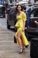 MORENA BACCARIN Leaves NBC Studios in New York 05/16/2018