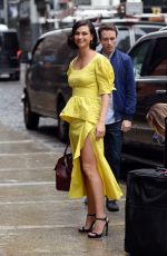 MORENA BACCARIN Leaves NBC Studios in New York 05/16/2018