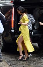 MORENA BACCARIN Leaves NBC Studios in New York 05/16/2018