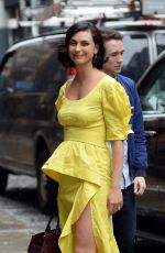 MORENA BACCARIN Leaves NBC Studios in New York 05/16/2018