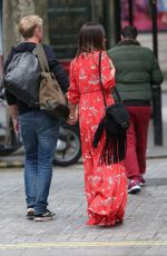 MYLEENE KLASS Arrives at Global Radio in London 05/21/2018