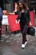 MYLEENE KLASS Arrives at Global Radio in London 05/24/2018