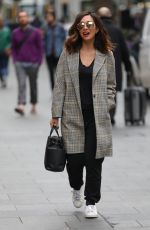 MYLEENE KLASS Arrives at Global Radio Studios in London 05/25/2018