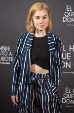 NADIA DE SANTIAGO at The Man Who Killed Don Quixote Photocall in Madrid 05/29/2018