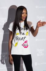 NAOMI CAMPBELL at Fashion for Relief Cannes 2018 Photocall 05/12/2018