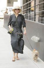 NAOMI WATTS Out with Her Dog in New York 05/03/2018