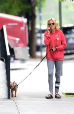 NAOMI WATTS Out with Her Dog in New York 05/23/2018