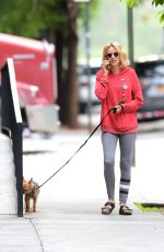 NAOMI WATTS Out with Her Dog in New York 05/23/2018