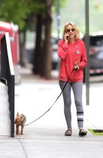 NAOMI WATTS Out with Her Dog in New York 05/23/2018
