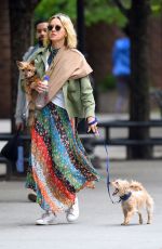 NAOMI WATTS Out with Her Dogs in New York 05/17/2018