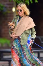 NAOMI WATTS Out with Her Dogs in New York 05/17/2018