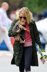 NAOMI WATTS Out with Her Dogs in New York 05/30/2018
