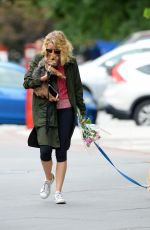 NAOMI WATTS Out with Her Dogs in New York 05/30/2018
