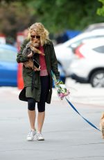 NAOMI WATTS Out with Her Dogs in New York 05/30/2018