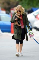 NAOMI WATTS Out with Her Dogs in New York 05/30/2018