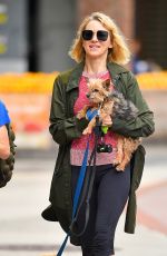 NAOMI WATTS Out with Her Dogs in New York 05/30/2018
