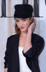 NATALIA DYER at Christian Dior Couture Cruise Collection Photocall in Paris 05/25/2018