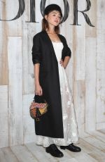 NATALIA DYER at Christian Dior Couture Cruise Collection Photocall in Paris 05/25/2018