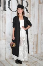 NATALIA DYER at Christian Dior Couture Cruise Collection Photocall in Paris 05/25/2018