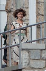 NATALIA DYER on the Set of Stranger Things in Lithonia 05/10/2018