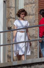 NATALIA DYER on the Set of Stranger Things in Lithonia 05/10/2018