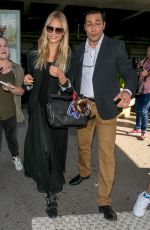 NATASHA POLY Arrives at Nice Airport 05/11/2018