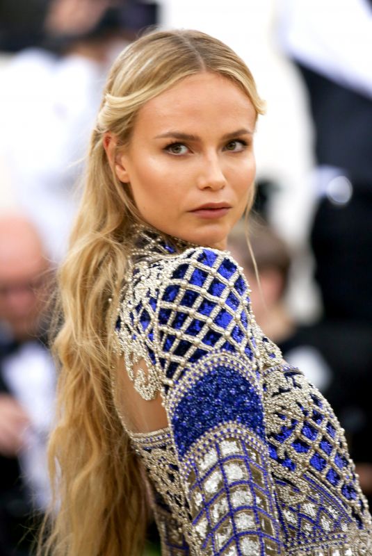 NATASHA POLY at MET Gala 2018 in New York 05/07/2018