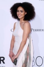 NATHALIE EMMANUEL at Amfar’s 25th Cinema Against Aids Gala at Cannes Film Festival 05/17/2018