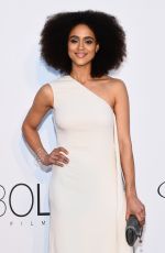 NATHALIE EMMANUEL at Amfar’s 25th Cinema Against Aids Gala at Cannes Film Festival 05/17/2018