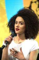 NATHALIE EMMANUEL at HBO Panel at Comic-con in Buenos Aires 05/27/2018