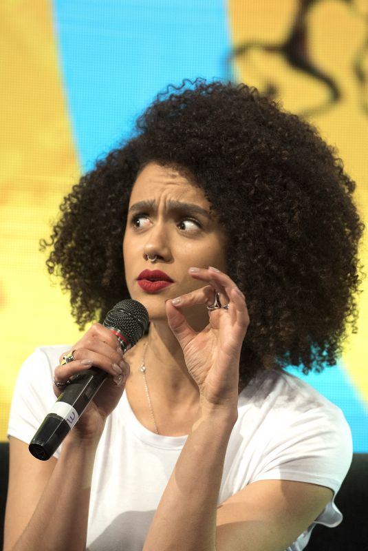 NATHALIE EMMANUEL at HBO Panel at Comic-con in Buenos Aires 05/27/2018
