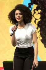 NATHALIE EMMANUEL at HBO Panel at Comic-con in Buenos Aires 05/27/2018