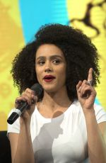 NATHALIE EMMANUEL at HBO Panel at Comic-con in Buenos Aires 05/27/2018