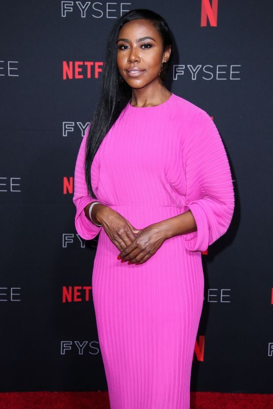 NIA JERVIER at Netflix FYSee Kick-off Event in Los Angeles 05/06/2018