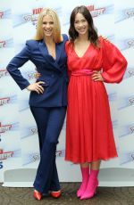 NICHELLE HUNZIKER and AURORA RAMAZZOTTI at Do You Want to Bet Show Photocall in Milan 05/03/2018