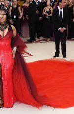 NICKI MINAJ at MET Gala 2018 in New York 05/07/2018
