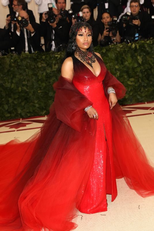 NICKI MINAJ at MET Gala 2018 in New York 05/07/2018