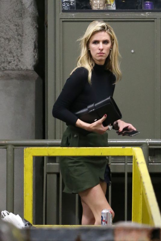 NICKY HILTON Leaves Milk Studios in New York 05/05/2018