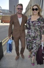 NICOLE BARBARA LANE Arrives Jennifer Metcalfes Baby Christening in Liverpool 05/20/2018