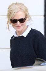 NICOLE KIDMAN Out and About in Sydney 05/10/2018