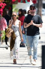 NICOLE RICHIE Out for Lunch in Los Angeles 05/17/2018