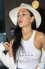 NICOLE SCHERZINGER at LAX Airport in Los Angeles 05/11/2018