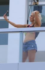 NIKKI and BRIE BELLA and other WWE Stars Filming Total Ddivas in Miami 05/30/2018