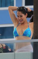 NIKKI and BRIE BELLA and other WWE Stars Filming Total Ddivas in Miami 05/30/2018