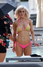NIKKI and BRIE BELLA and other WWE Stars Filming Total Ddivas in Miami 05/30/2018